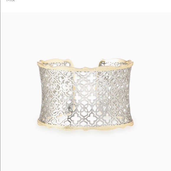 Kendra Scott Candice gold cuff - Picture 1 of 3